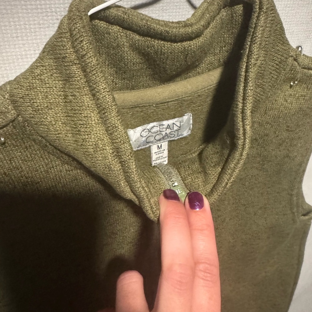 Olive Green boy’s Sweater